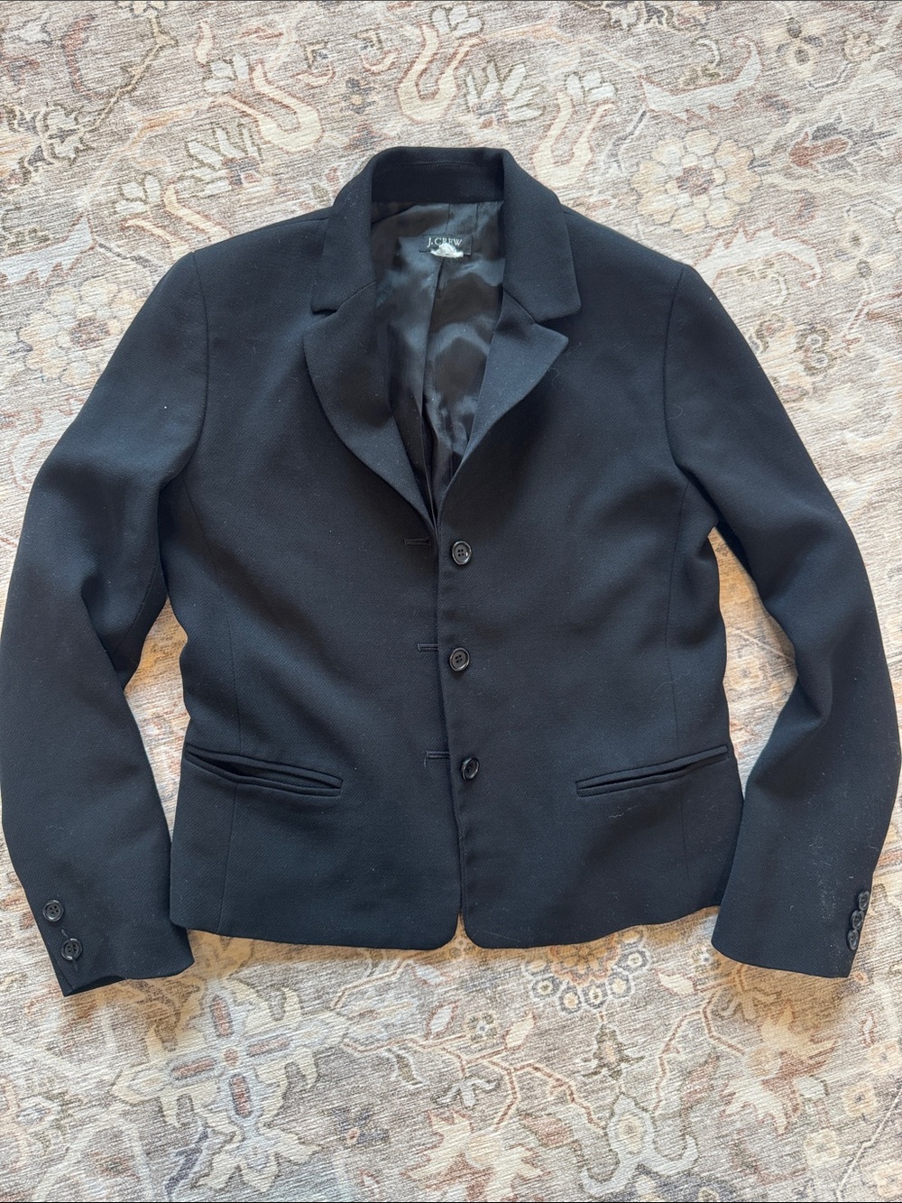 J Crew Women's Black Blazer Small